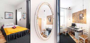 Фото номера Двухместный номер с 1 кроватью Апарт-отели Loft Rooms г. Элк 16